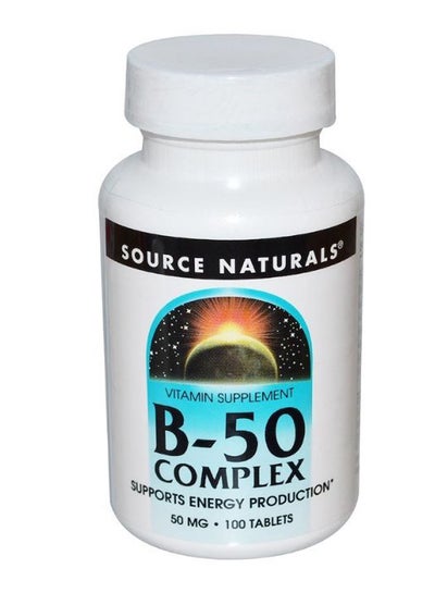 Buy B-50 Complex Energy Production Support - 100 Tablets in Saudi Arabia