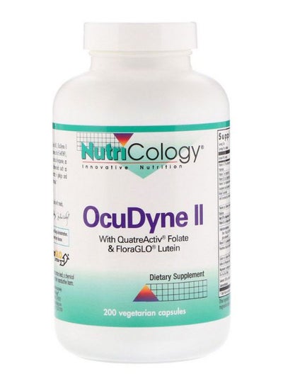 Buy OcuDyne II Dietary Supplement - 200 Capsules in UAE