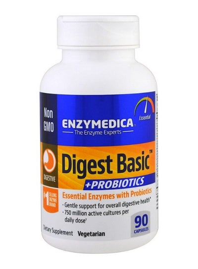 Buy Digest Basic Plus Probiotics - 90 Capsules in UAE