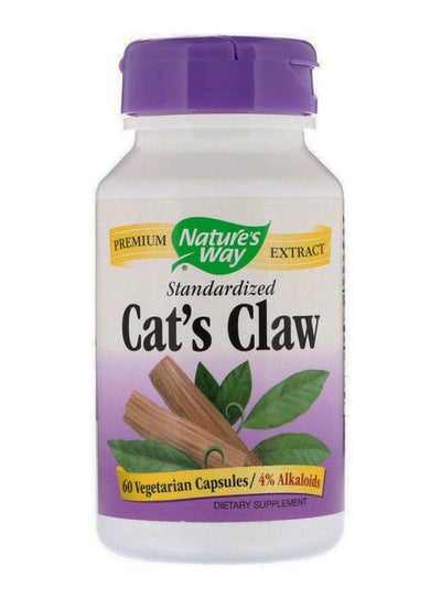 Buy Immune System Support Cats Claw - 60 Capsules in UAE