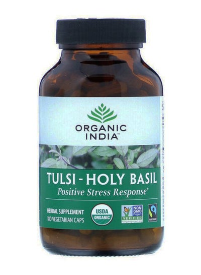 Buy Tulsi Holy Basil Positive Stress Response - 180 Capsules in UAE