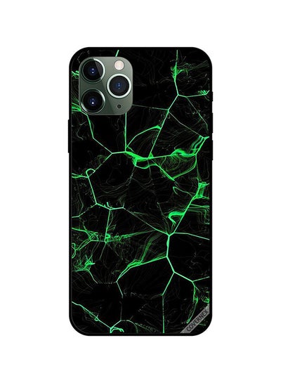 Buy Protective Case Cover For Apple iPhone 11 Pro Max Black/Green in UAE