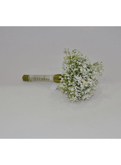 Buy Bundle Of Artificial Flowers White 7centimeter in UAE