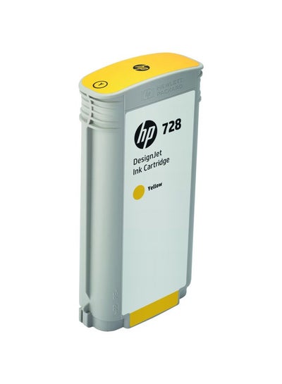 اشتري 728 HP T 830 Cartridge 130ml أصفر في الامارات