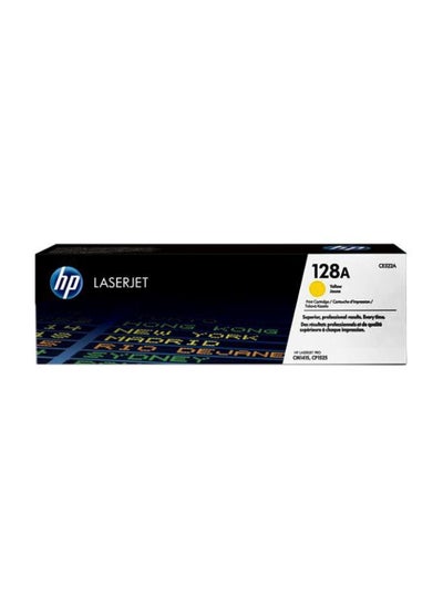 Buy 128A  Laserjet Toner Cartridge Yellow in UAE