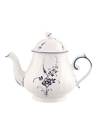 Buy Old Luxembourg Teapot White/Blue in UAE