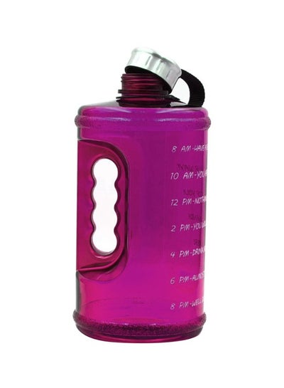 Buy Time Marker Motivational Water Bottle 2.2Liters in Saudi Arabia