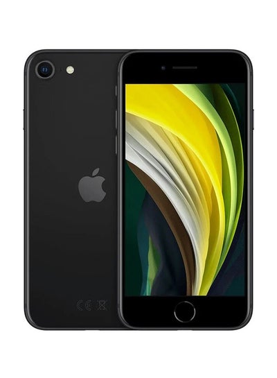 Buy iPhone SE (2nd Generation) With FaceTime Black 256GB 4G LTE - KSA Version in Saudi Arabia
