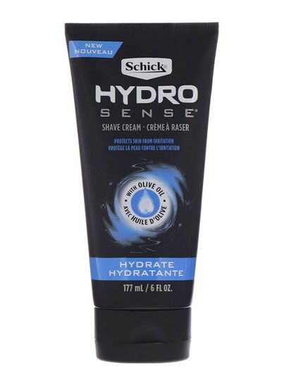 Buy Hydro Sense Hydrate Shave Cream With Olive Oil 177ml in UAE