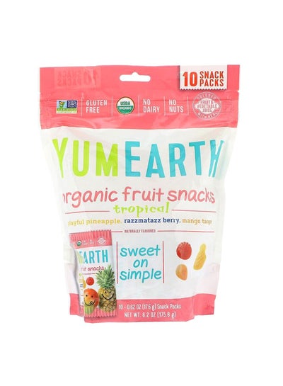 Buy Tropical Organic Fruit Snack 6.2ounce in UAE