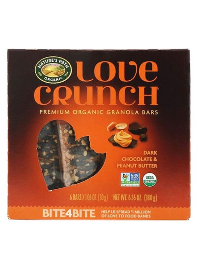 Natures Path Love Crunch Granola, Dark Chocolate & Peanut Butter - 11.5 oz bag