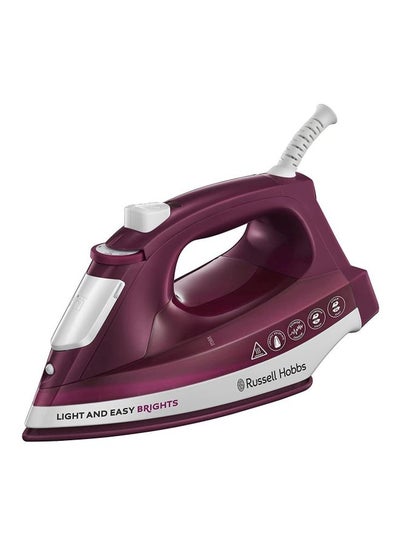 Buy Iron 2400W 24820 Mulberry/White in Saudi Arabia