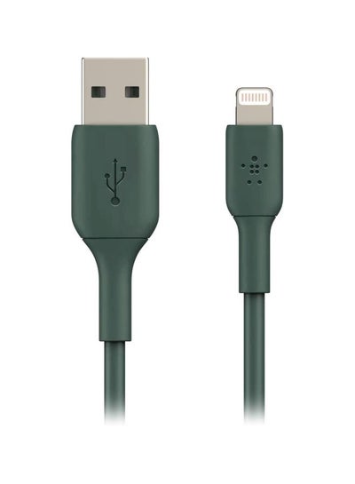 اشتري كابل بوست للشحن ومزامنة البيانات من Lightning إلى USB-A 1متر أخضر ميدنايت في الامارات