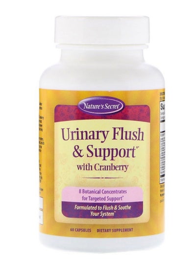 Buy Urinary Flush And Support With Cranberry - 60 Capsules in UAE