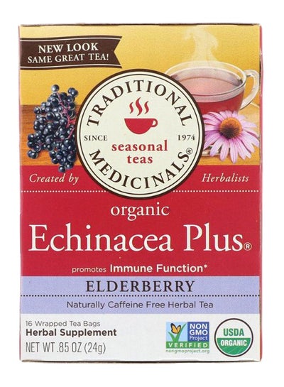 Buy Organic Echinacea Plus Elderberry Tea Bag in UAE