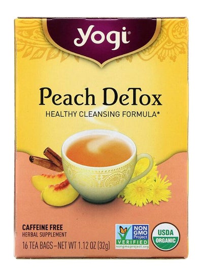 Buy Peach DeTox Tea Bag 1.12ounce in Saudi Arabia