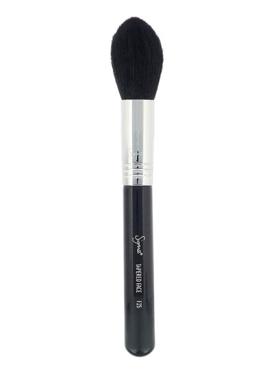 Buy Tapered Makeup Brush Black/Silver in UAE