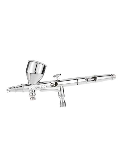 Buy Dual-Action Airbrush Kit Silver 160x70x27mm in Saudi Arabia