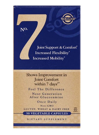 Buy No.7 Joint Support And Comfort - 90 Vegetable Capsules in UAE