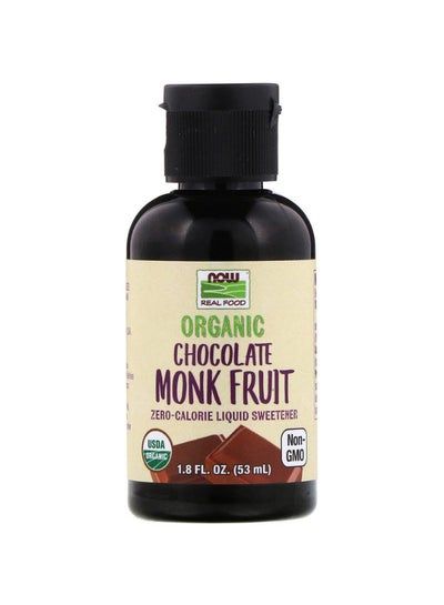 Buy Organic Chocolate Monk Fruit Liquid Sweetener 53ml in UAE