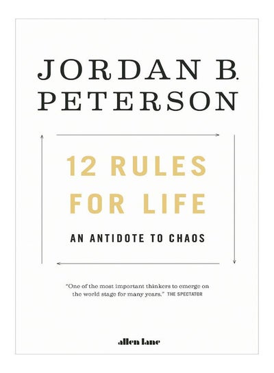 اشتري 12 Rules For Life: An Antidote Paperback في مصر