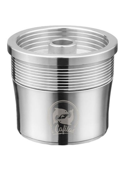 اشتري Stainless Steel Refillable Coffee Capsules Set H31535 Silver في الامارات