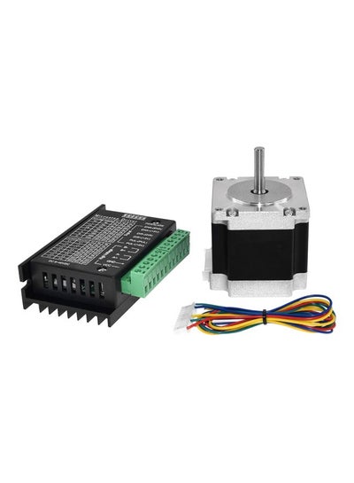 Buy Stepper Motor Kit Black/Silver/Green in Saudi Arabia