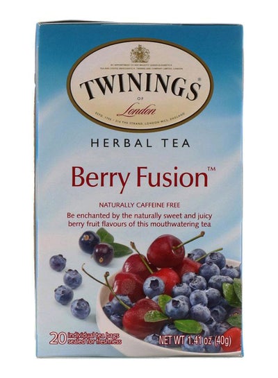 Buy Berry Fusion - 20 Herbal Tea Bags in Saudi Arabia