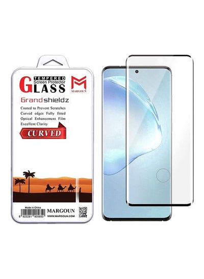 Buy Tempered Glass Screen Protector For Samsung Galaxy S20 Clear in UAE