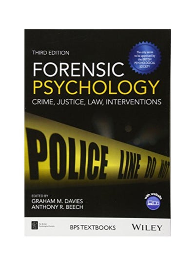 اشتري Forensic Psychology : Crime, Justice, Law, Interventions paperback english - 43031 في الامارات