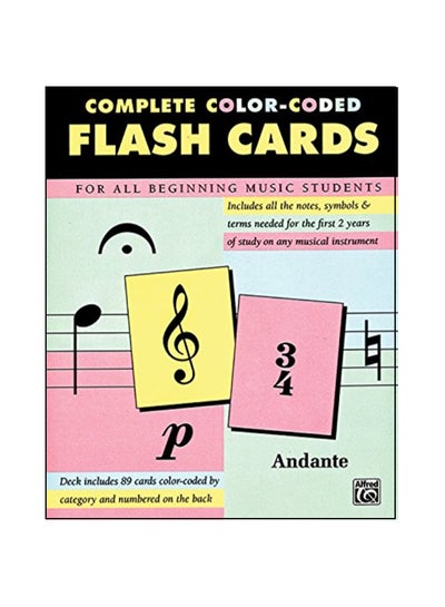 Complete Color Coded Flash Cards board_book english price in UAE | Noon ...
