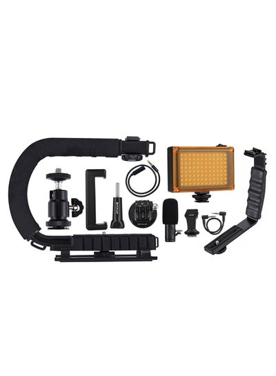 Buy Portable U-Shaped Frame Kit Black/Silver/Orange in Saudi Arabia