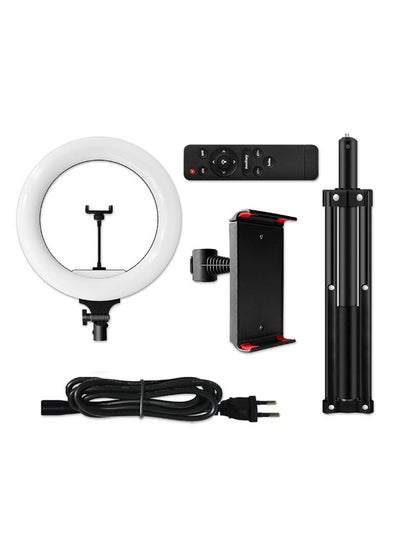 Buy 5-Piece LED Ring Light Fill In Lamp Kit Black/White in Egypt