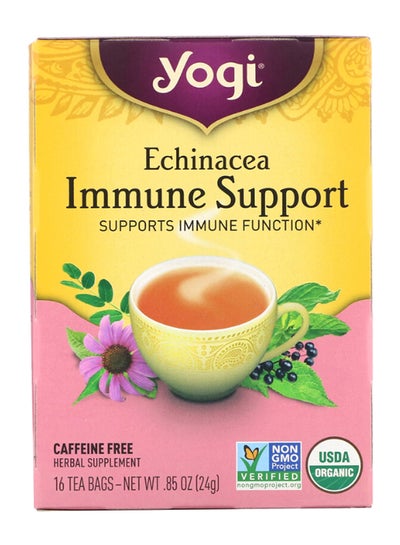 Buy Echinacea Immune Support Tea 16 Bags 0.85ounce in UAE