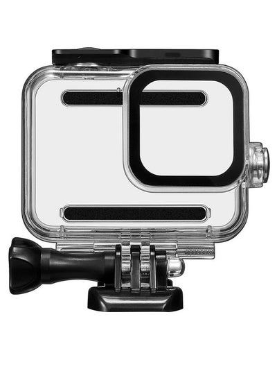 اشتري غطاء حماية مضاد للماء لكاميرا جو برو هيرو 8 أسود / شفاف في الامارات