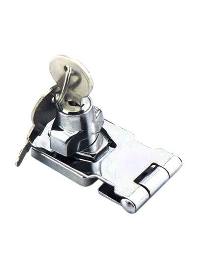 Buy Door Latch Lock Silver 2.5inch in Saudi Arabia