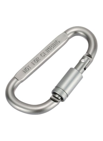 Buy Carabiner Screw D-Ring Lock 8.20x1.20x4.20cm in Saudi Arabia