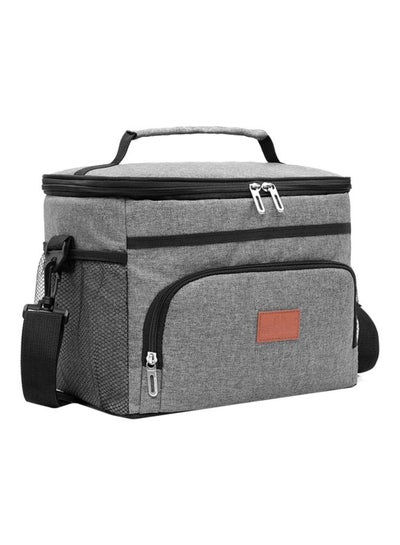 Buy Thermal Lunch Bag Grey in Saudi Arabia