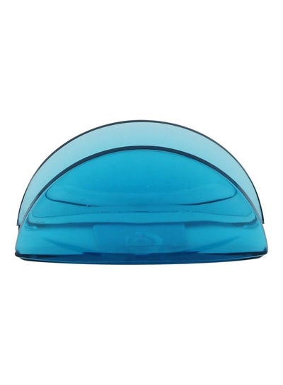 Buy Classic Napkin Holder Blue 10x3x6centimeter in UAE