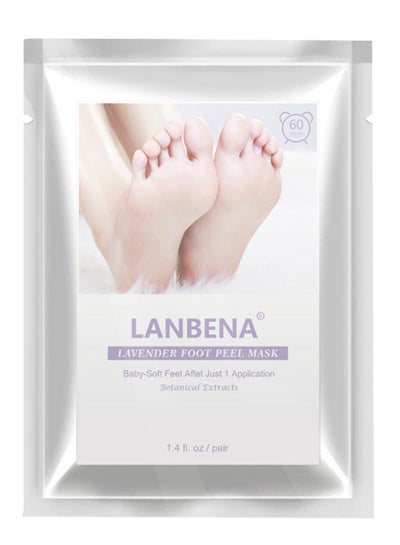 اشتري Pair Of 2 Lavender Foot Peel Mask 2 x 1.4أوقية في الامارات