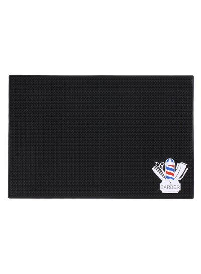 Buy Flexible Non-Slip Salon Mat Black in UAE