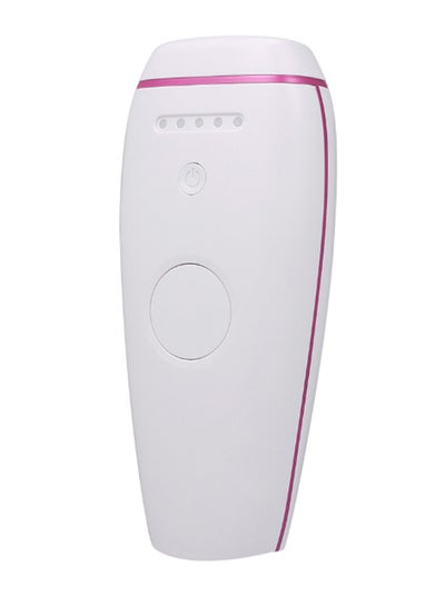 Buy Permanent Hair Remover IPL Device White/Pink in UAE