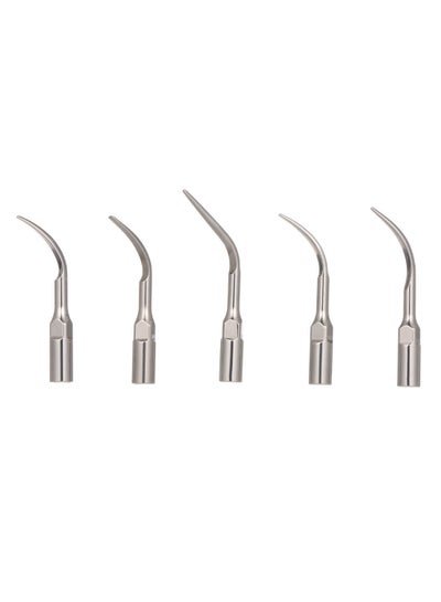 Buy 5-Piece Dental Air Scaler Perio Tip Set Silver in UAE