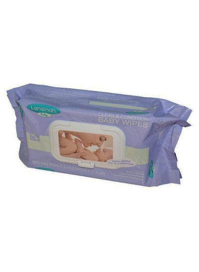 Buy Pack Of 80 Clean And Condition Baby Wipes in UAE