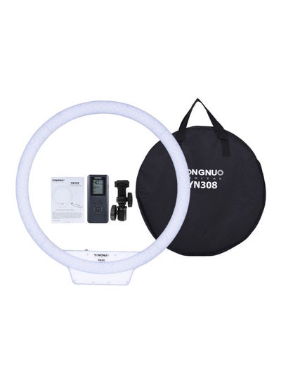 Buy LED Video Ring Light White/Black in UAE