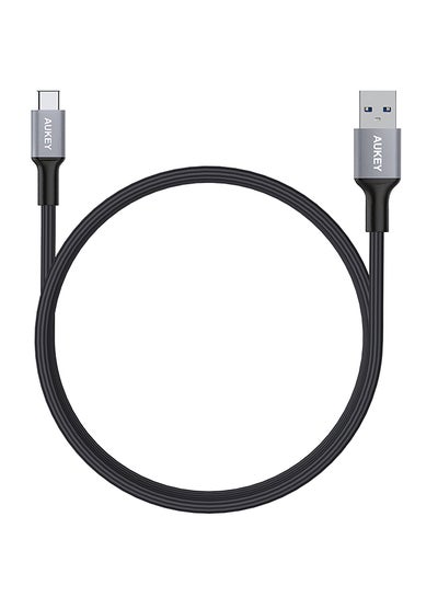 اشتري مجموعة كوابل USB-A إلى USB-C مضفرة، طراز CB-CMD2 رمادي في السعودية