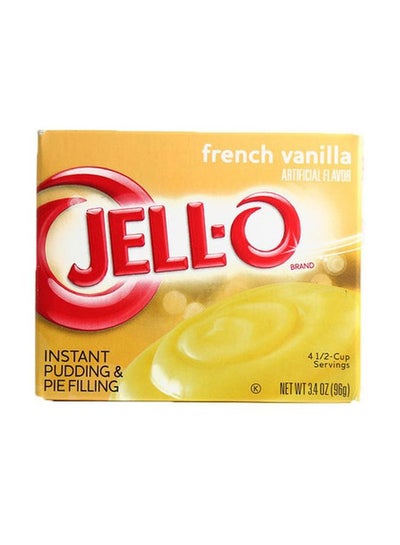 Buy Instant Pudding And Pie Filling Mix - French Vanilla 96grams in UAE