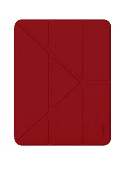 Buy Gentle Folio Smart Case Cover For Apple iPad Pro 11-Inch (2020) Red in Saudi Arabia
