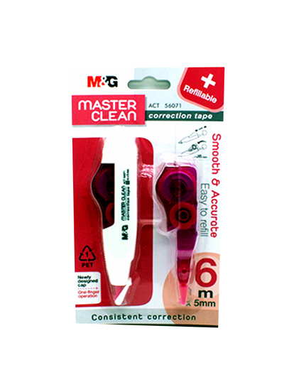 Buy Master Clean Correction Tape Red in Egypt