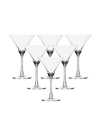 Buy 6-Piece Ocean Madison Cocktail Glass Set Clear 285ml in UAE